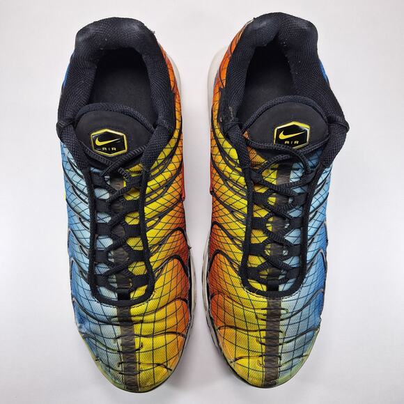 Nike Air Max Plus Greedy Multi-Color Athletic Shoes AV7021-001 Men's Size 9.5 - Picture 7 of 15